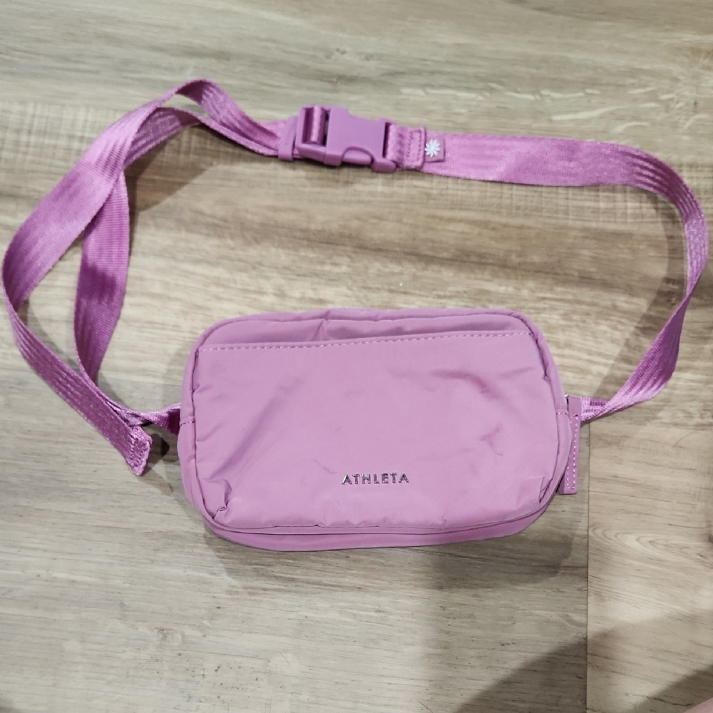 Athleta Lavender Crossbody Bag
